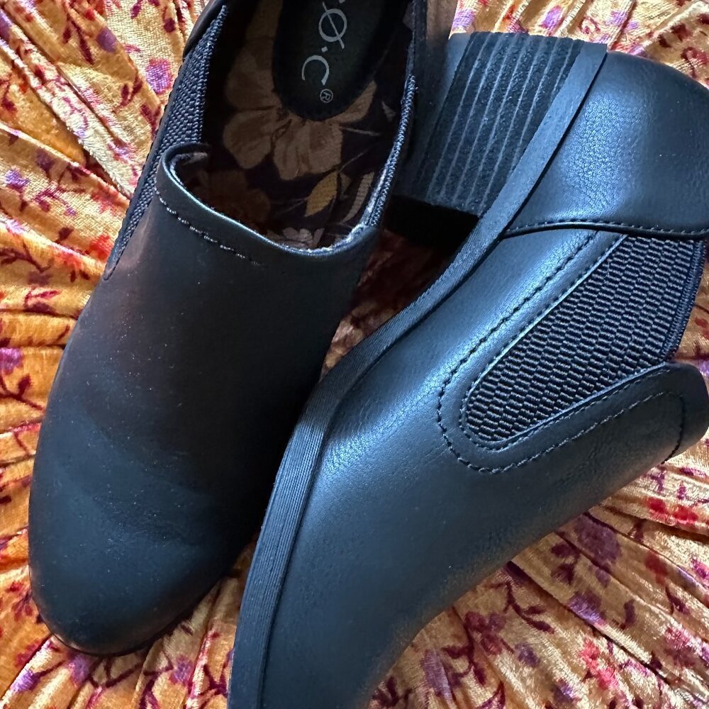 BOC Black Western Shoe